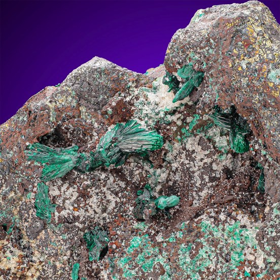 Malachite-Anna Quarry | Letmathe | Hagen | North Rhine-Westphalia | Germany